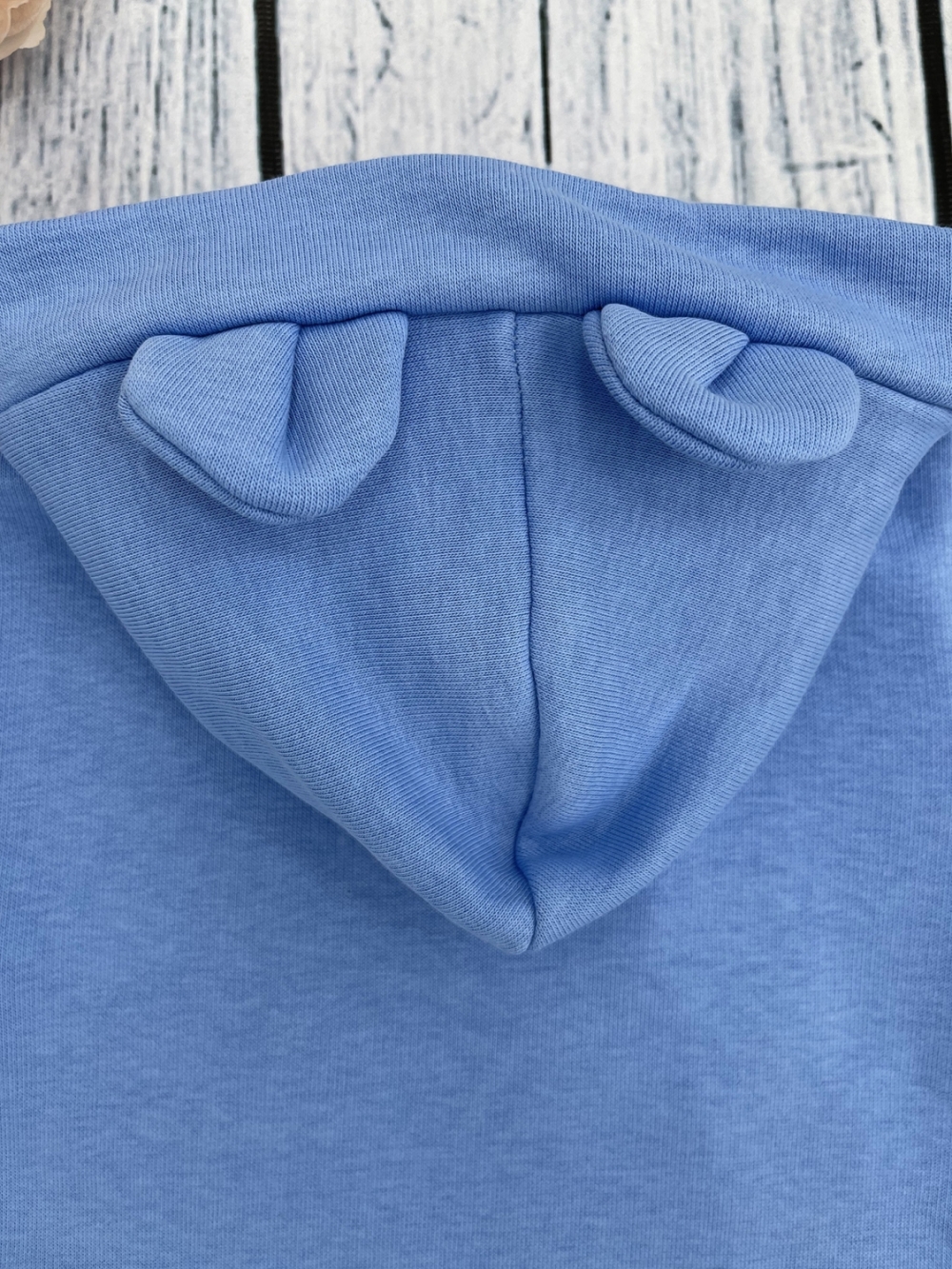 315-Г. Комбинезон с капюшоном, хлопок 65%, 35% ПЭ, 3-х нитка без начеса + интерлок 62,68,74,80