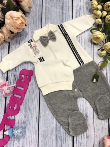 Купить оптом 109. Комбинезон с шапкой,100% хлопок интерлок в Дербенте