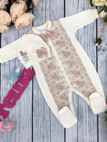 Купить оптом 216-П. Комбинезон с шапкой,100% хлопок интерлок в Дербенте